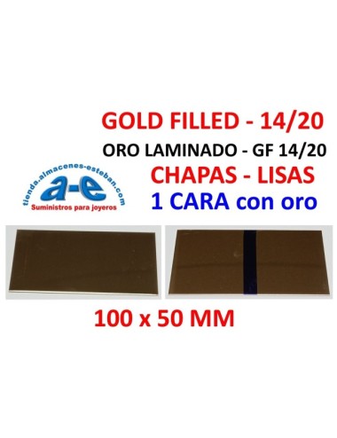 GF 14/20 CHAPA 0,41mm-M 1C 100x50MM AMAR.