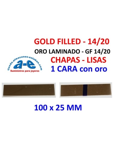 GF 14/20 CHAPA 0,33mm-M 1C 100x25MM AMAR.