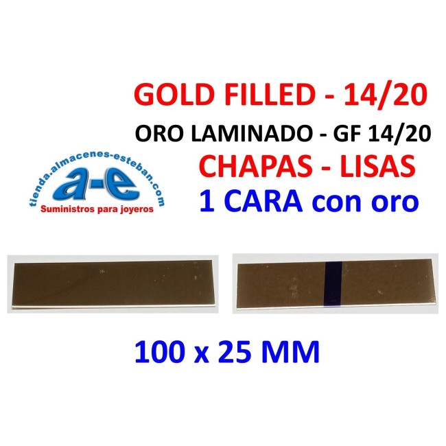 GF 14/20 CHAPA 0,33mm-M 1C 100x25MM AMAR.