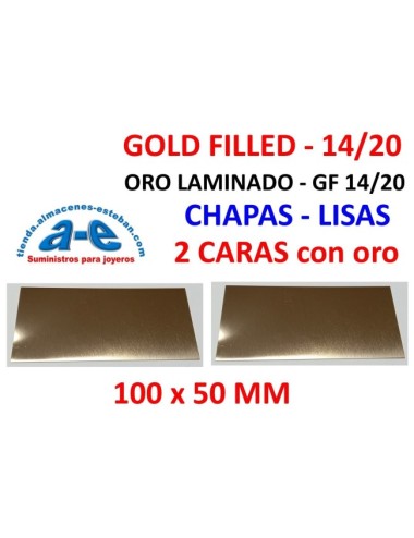 GF 14/20 CHAPA 0,41mm-M 2C 100x50MM AMAR.