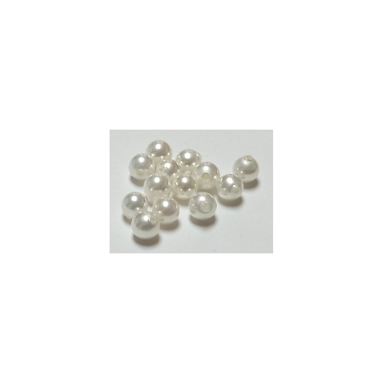 PERLA IMI SHELL BOLA 6MM 1 TAL. BLANCA