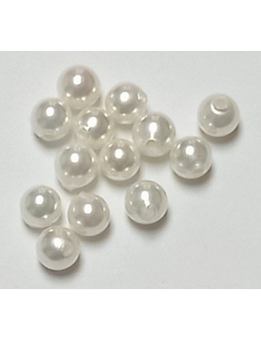 PERLA IMI SHELL BOLA 6MM 1 TAL. BLANCA