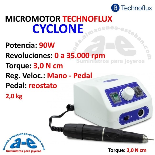 MICROMOTOR TECHNOFLUX CYCLONE 90W