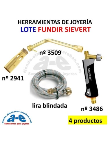 LOTE DE FUNDIR JOYERÍA SIEVERT