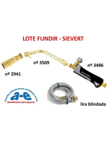 LOTE DE FUNDIR JOYERÍA SIEVERT