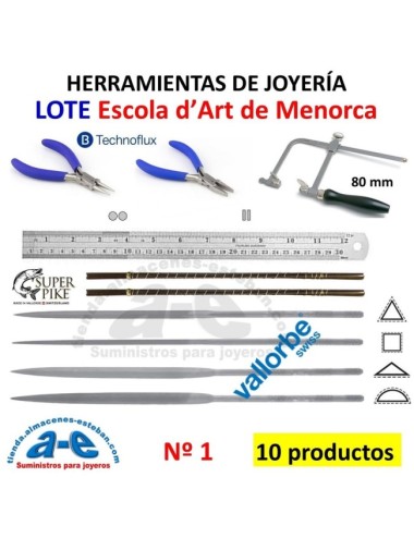 LOTE HERRAMIENTA JOYERIA - Escola d'Art de Menorca 1