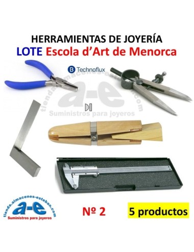 LOTE DE HERRAMIENTAS PARA JOYERIA - Escola d'Art de Menorca 2