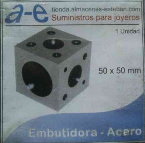 DADO EMBUTIDORA 50X50 MM IMPORTACION ACERO