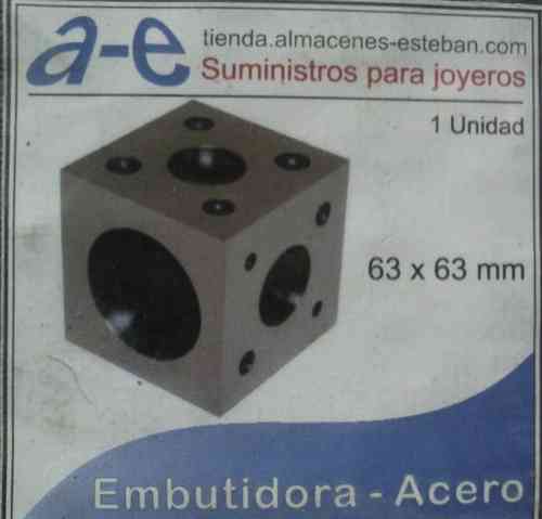 DADO EMBUTIDORA 63X63 MM IMPORTACION ACERO