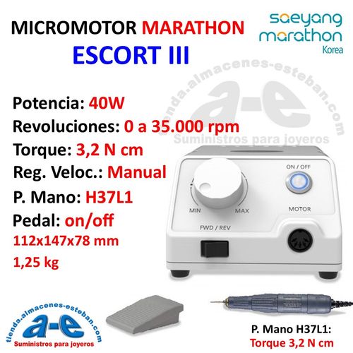 MICROMOTOR MARATHON ESCORT III