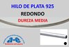 HILO PLATA 925 REDONDO 0,66MM-M MEDIA (1 m)