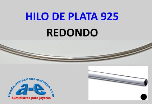 HILO PLATA REDONDO 5,21MM (20 cm)