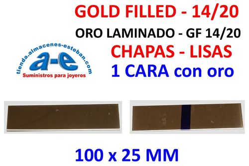 GF 14/20 CHAPA 0,64mm-M 1C 100x25MM AMAR.