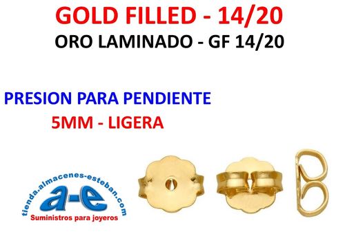 GOLD FILLED PRESION 5MM LIGERA (UN)