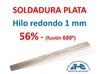 SOLDADURA PLATA 56% VARILLA 1MM