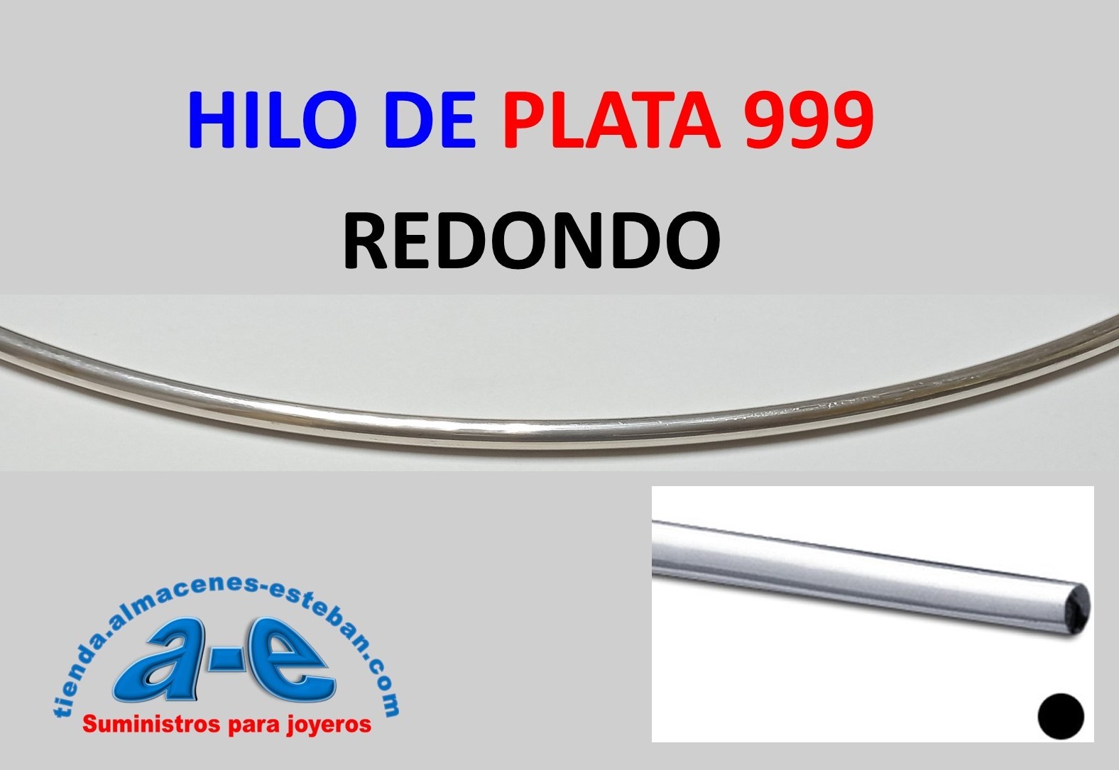 HILO-PLATA-REDONDO-999