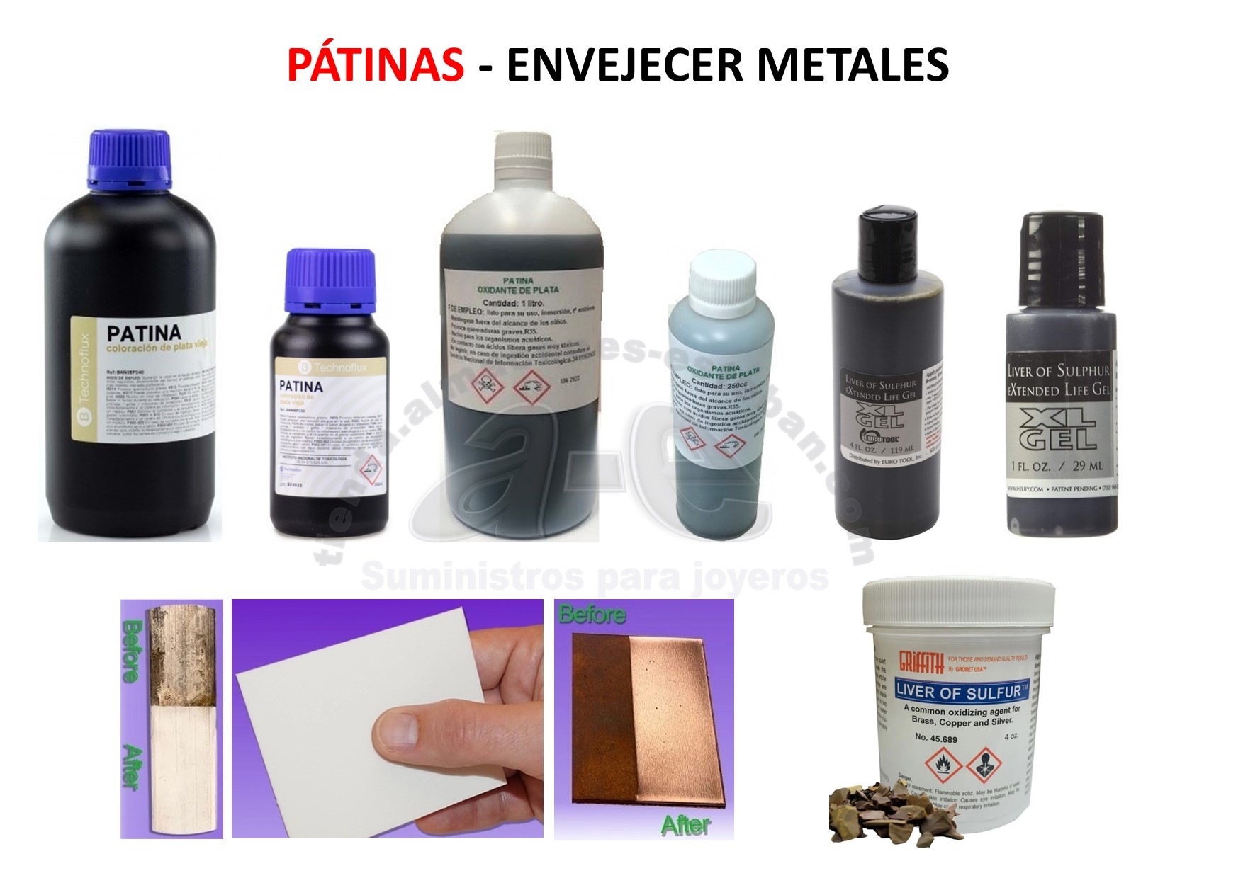 PATINAS Y BARNIZ