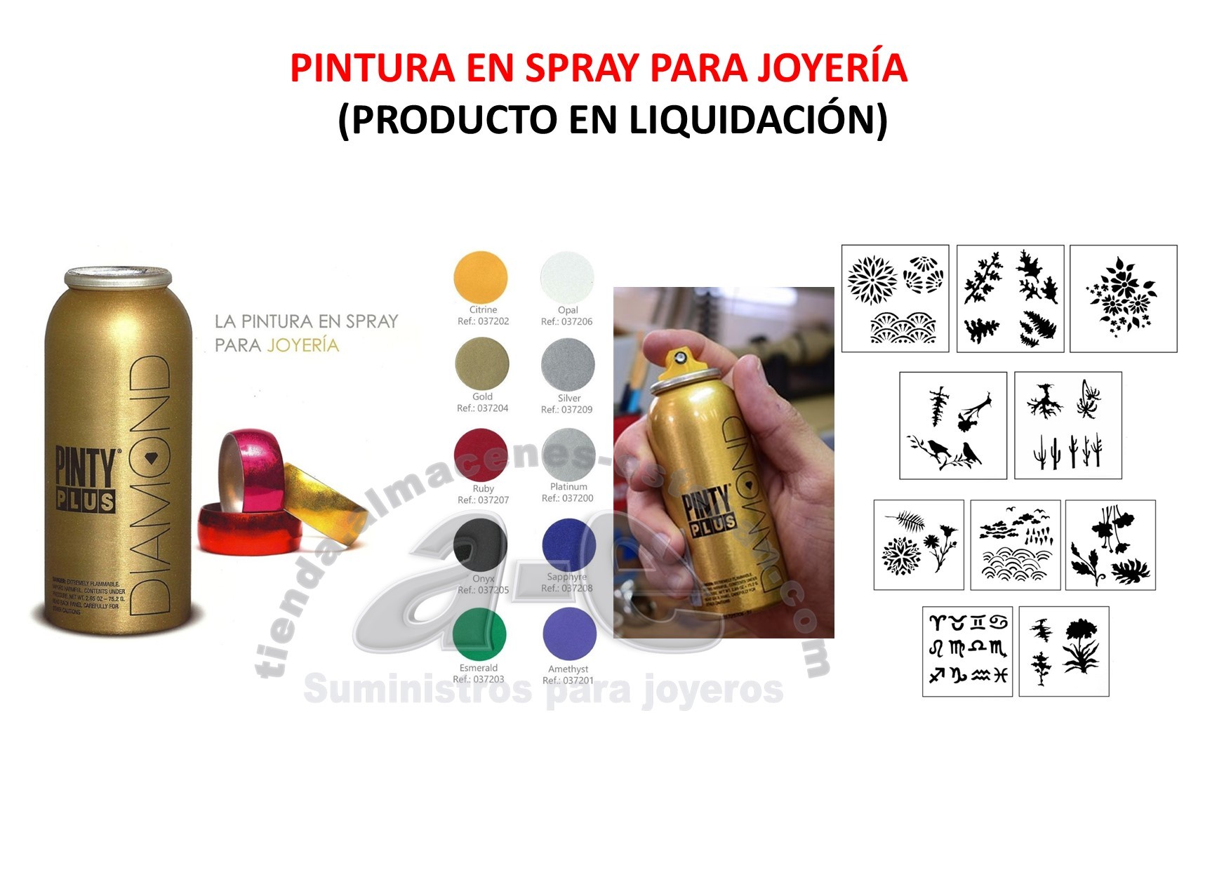 PINTURA EN SPRAY PINTYPLUS DIAMOND