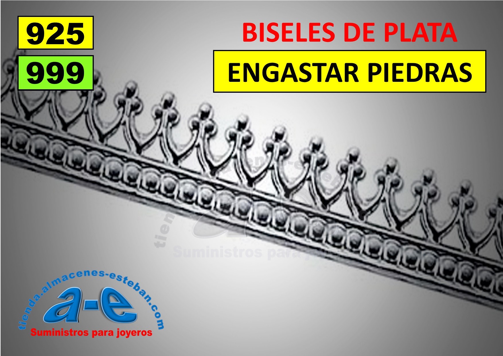 BISELES PLATA