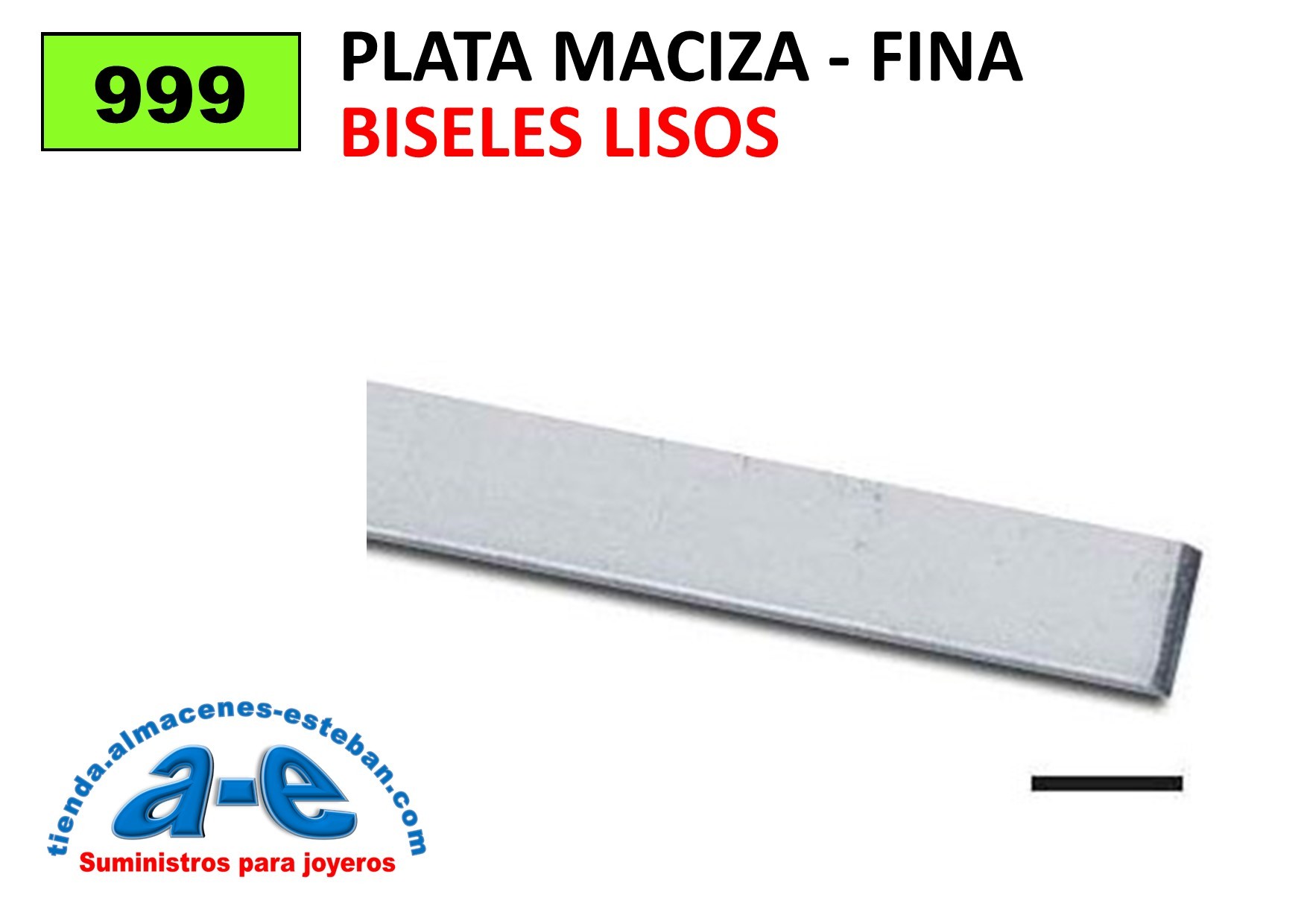 BISEL PLATA PLANO