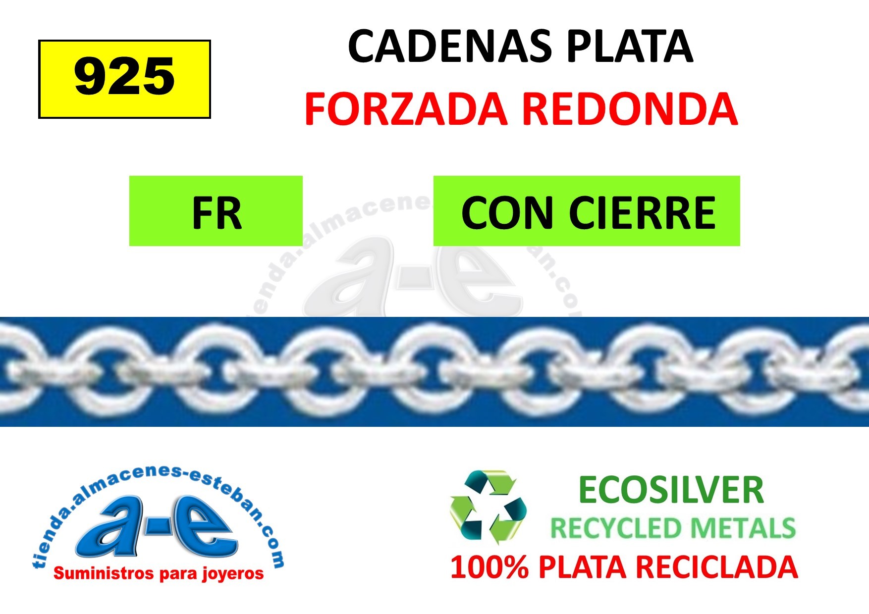 CADENAS PLATA FORZADA FR