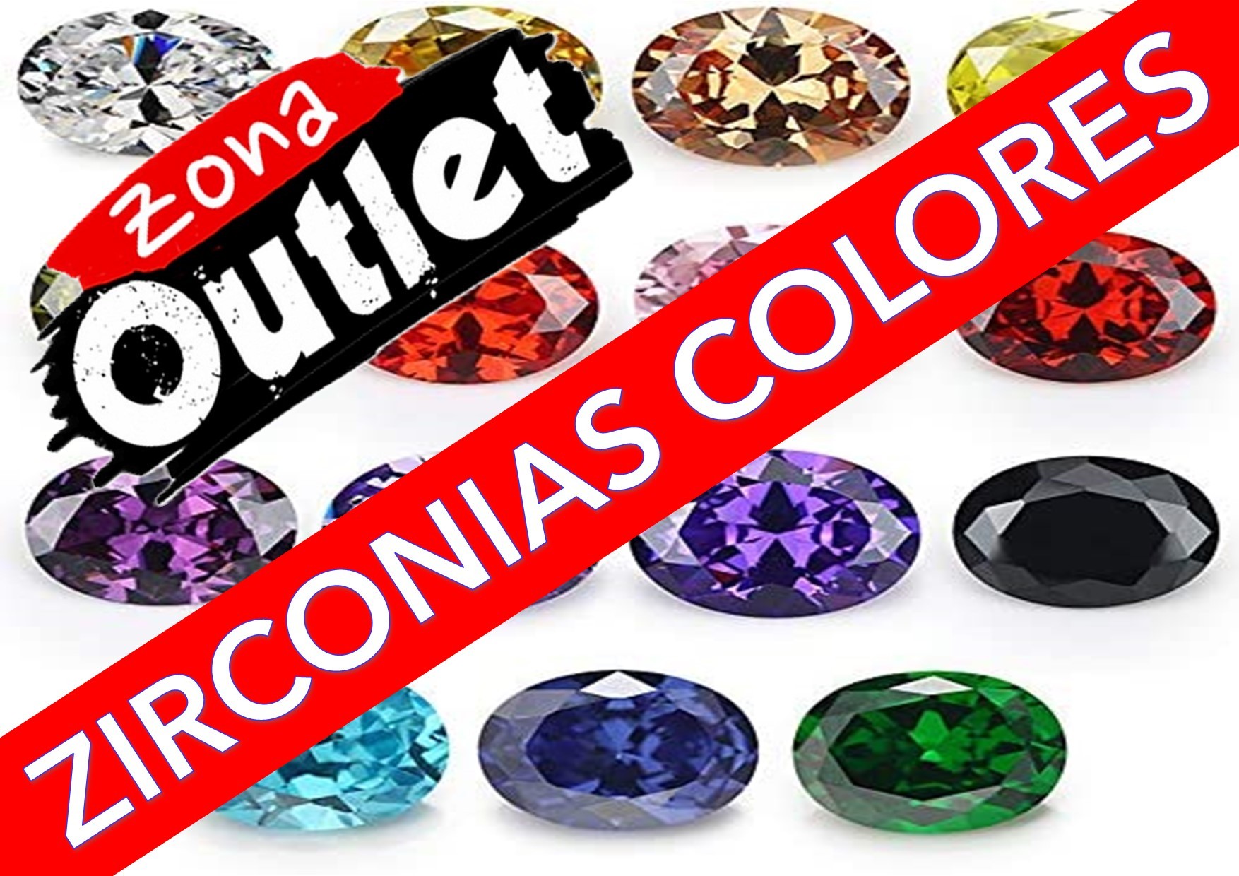 OUTLET ZIRCONIAS COLORES