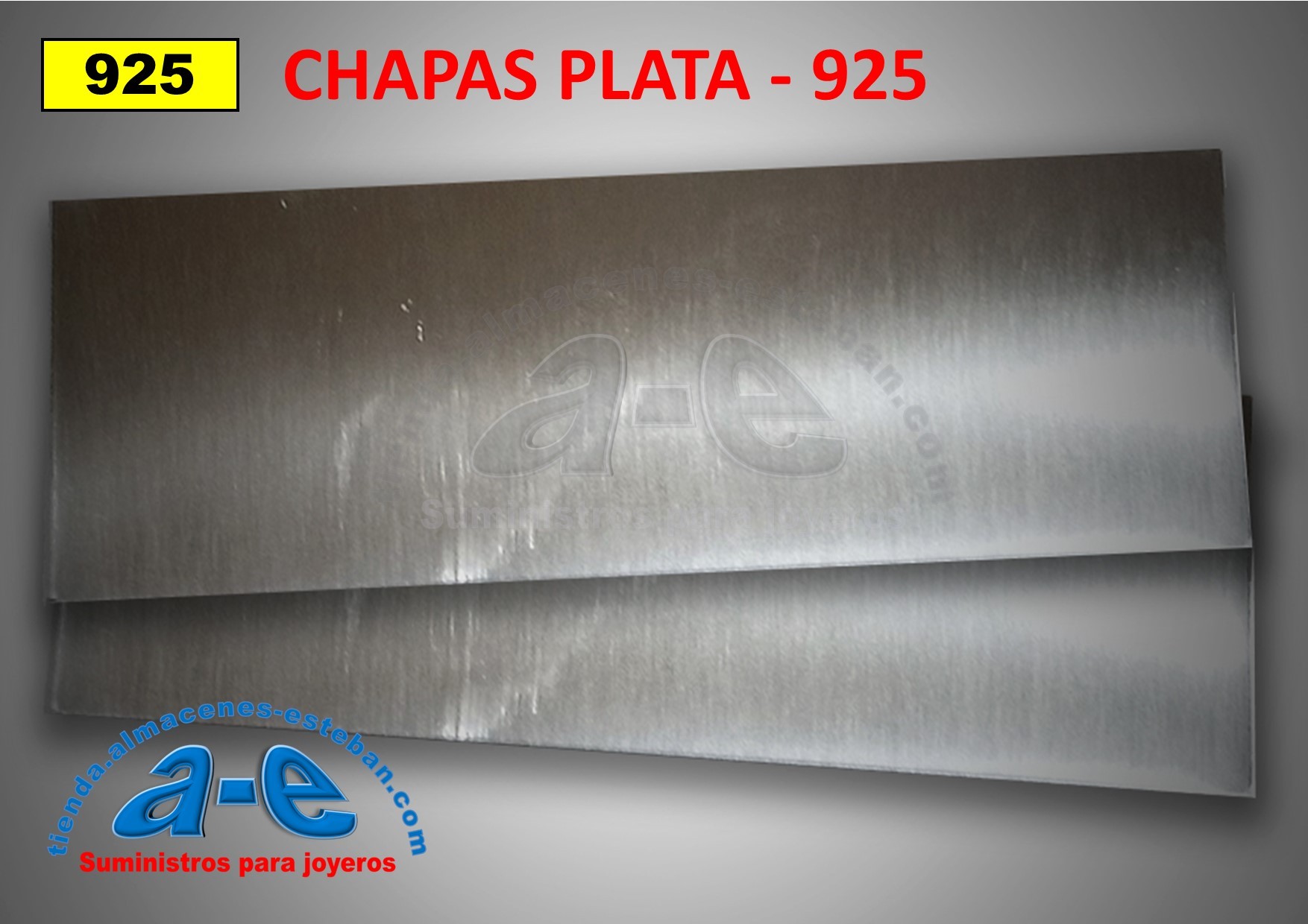 CHAPAS PLATA LEY 925